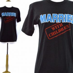 Vintage 80s Married With Children Promotional T Shirt