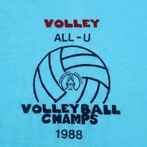 Vintage 1988 All-U UCF Volleyball Champs T-Shirt M/L