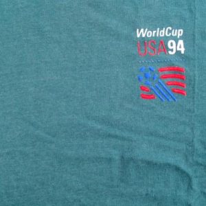 Vintage 1994 Orlando World Cup Green T-Shirt L by Kingstree