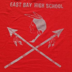 Vintage 1980s East Bay High School Red T-Shirt XL