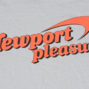 Vintage 1990s Newport Cigarettes White T-Shirt XL