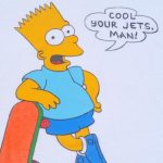 Cool Your Jets Man Bart Simpson T-Shirt TPKJ1 This t-shirt is Made To  Order. in 2023