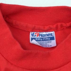 Vintage 1980s Red Jacobson's Department Store T Shirt M