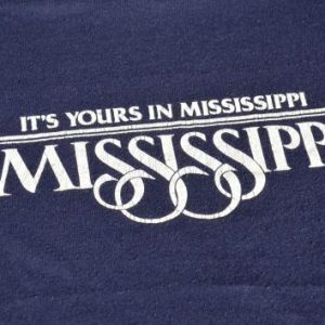 1980s "Its Yours In MIssissippi" Souvenir Vintage T-Shirt