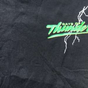 Vintage 1990s Days of Thunder Black Movie Promo T-Shirt M