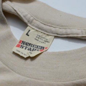 Vintage 1980s Civil War Arkansas Beige T-Shirt M/L