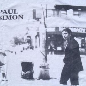 Vintage 1991 Paul Simon Concert Tour White T-Shirt XL