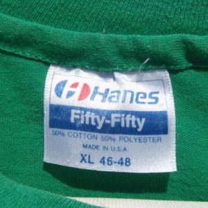 Vintage 1980s Tis Himself Irish Green T Shirt XL