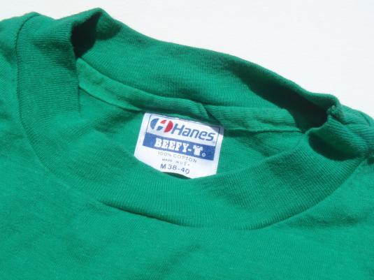 Vintage 1980s Perrier Water Green Advertising T-Shirt M | Defunkd
