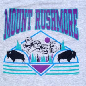 Vintage 1990s Mount Rushmore Dakota T-Shirt L Jerzees