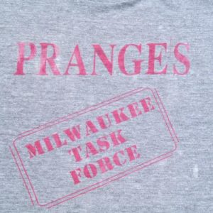 Vintage 1980s Prange's Milwaukee Task Force T-Shirt L/XL