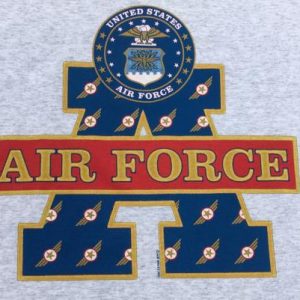 Vintage 1990s U.S. Air Force Heather Gray T-Shirt XL