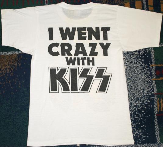 kiss crazy nights tour shirt
