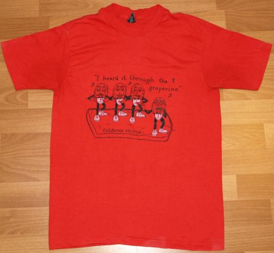 Vintage 1980s California Raisins Grapevine T-Shirt | Defunkd