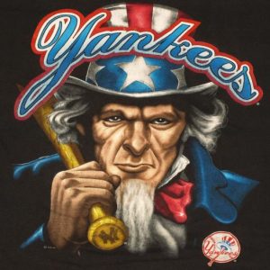 Vintage Uncle Sam NEW YORK YANKEES Baseball Salem T-shirt