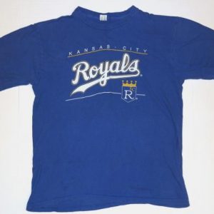 Vintage 1980s Kansas City Royals Baseball T-shirt 80s