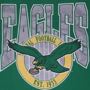 Vintage 1980s Philadelphia Eagles NFL Football T-Shirt