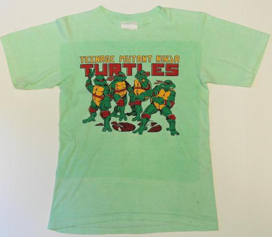 Teenage Mutant Ninja Turtles Vintage Collegiate Team Turtles T-shirt