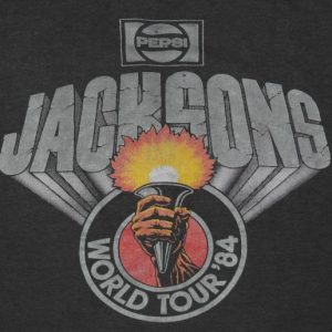 VTG 1984 THE JACKSON World Tour Micheal Jackson T-Shirt