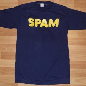 Vintage 1980s SPAM Logo Advertising Soft Thin T-Shirt