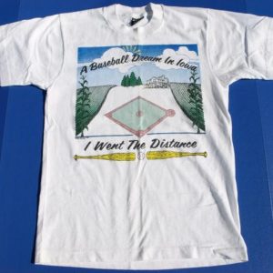 Vintage 80s FIELD OF DREAMS Movie Shirt IWOA Baseball Shirt