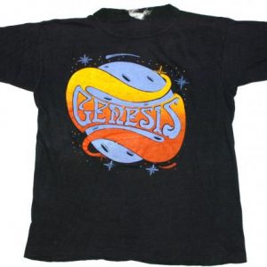 Vintage 1970s GENESIS Original Tour Concert 70s T-Shirt
