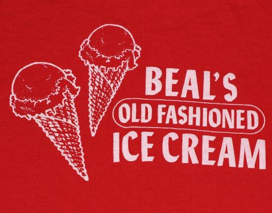 Vintage 1980s Beale’s Old Fashion Ice Cream Shop T-Shirt | Defunkd