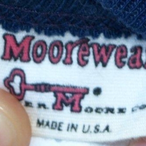 Vintage Moorewear T-Shirt Tags | Brand – Defunkd