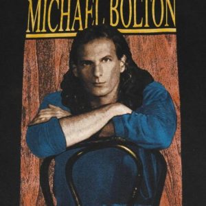 VTG 1991 MICHAEL BOLTON Time Love Tenderness Tour T-Shirt