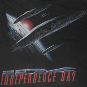 Vintage 1990s ID4 Independence Day Movie T-Shirt Original