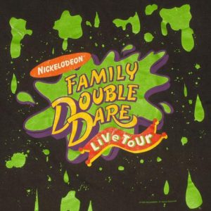 Vintage 1994 Nickelodeon Family Double Dare T-Shirt 1990s