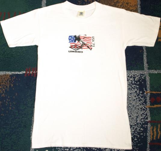 Vintage 1994 USA World Cub Umbro Soccer T-Shirt | Defunkd