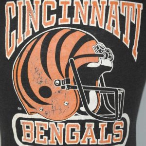 Vintage 1980's Cincinnati Bengals NFL Football T-Shirt 80s