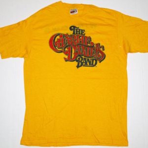 Vintage 1982 Charlie Daniels Band Concert Tour T-Shirt