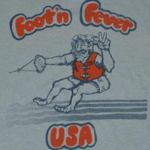 1970s Team USA Pro-Line Foot'n Fever Water Skier T-Shirt