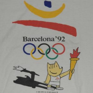 VTG 1992 Barcelona United States Olympic Training T-Shirt