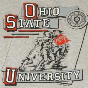 Vintage OHIO STATE University OSU Buckeye Football T-Shirt