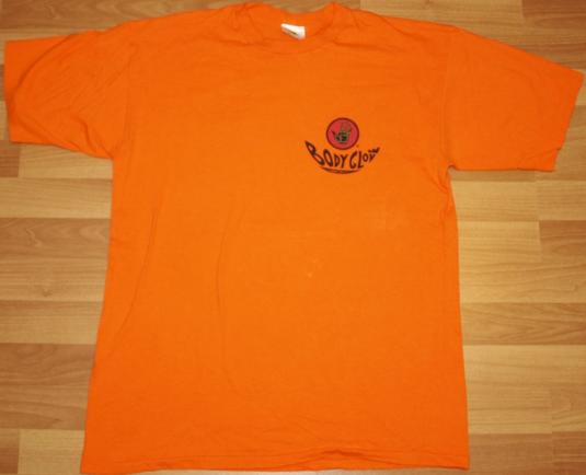 Vintage 1991 BODY GLOVE Surfing T-Shirt Orange 1990s | Defunkd