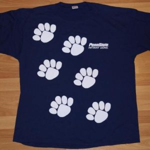 Vintage 1980's PENN STATE Nittany Lions Paw T-Shirt