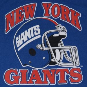 Vintage 1980s NEW YORK Football Giants NFL T-Shirt