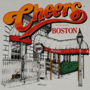 vintage Cheers boston T-shirt 1990s Deadstock Never Worn