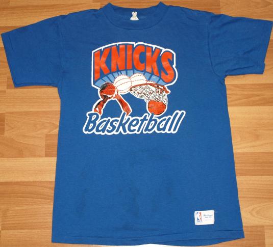 Vintage 1980’s New York Knicks Basketball T-Shirt | Defunkd