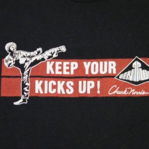 Vintage 80's Chuck Norris Century Karate Equipment T-Shirt