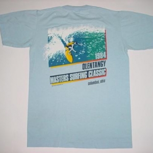 Vintage Surf Ohio T-Shirt Olentangy Masters Surfers Classic