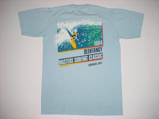 Vintage Surf Ohio T-Shirt Olentangy Masters Surfers Classic | Defunkd