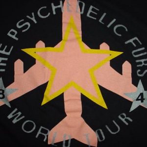 Vintage Psychelic Furs T-Shirt World Tour 1984 M