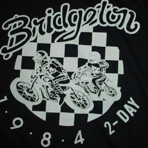 Vintage Bridgeton Motocross 2-Day 1984 T-Shirt M/S