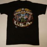 Vintage PROUD & FREE Just Brass T-Shirt U.S.A. M/S