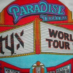 Vintage STYX Paradise Theatre Jersey T-Shirt Theatre M/S