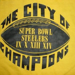 Vintage Pittsburgh Steelers Super Bowl Champs T-Shirt M